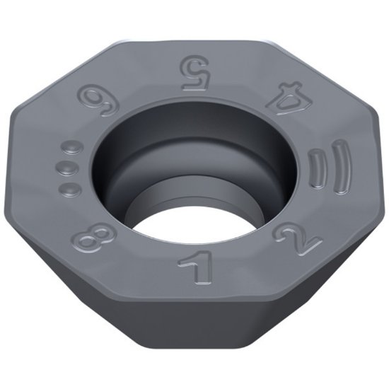 Picture of Ceratizit OFHT 050410SN-M50 CTPP235 Milling Insert Octagonal 0.039 Corner Radius TiAlTaN