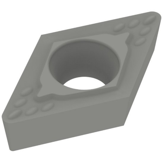 Picture of DCGT21.51EN-SF TCM10 Ceratizit DCGT070204EN-SF TCM10 55.0° Positive Carbide 0.0160 0.41mm Radius Finishing, Semi Finishing