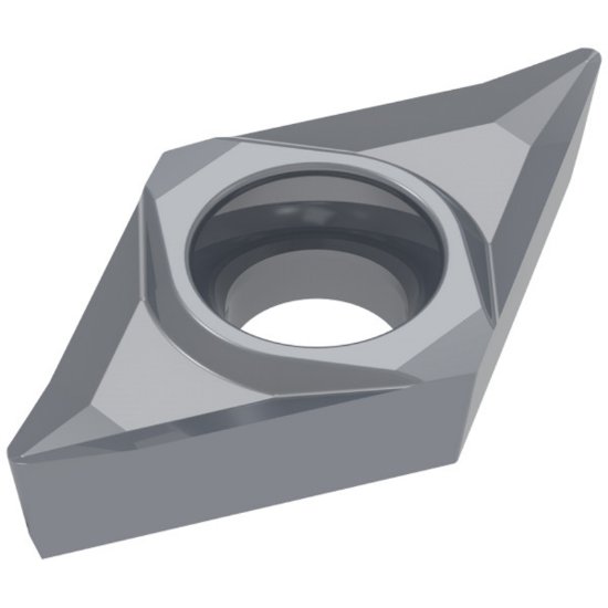 Picture of DCGT32.52FINE-27 AMZ Ceratizit DCGT11T308FINE-27 AMZ 55.0° Positive Carbide 0.0310 0.79mm Radius Medium, Semi Finishing