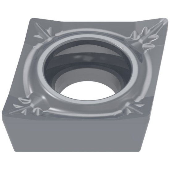 Picture of CCGT32.51FINE-25P AMZ Ceratizit CCGT09T304FINE-25P AMZ 80.0° Positive Carbide 0.0160 0.41mm Radius Finishing, Semi Finishing