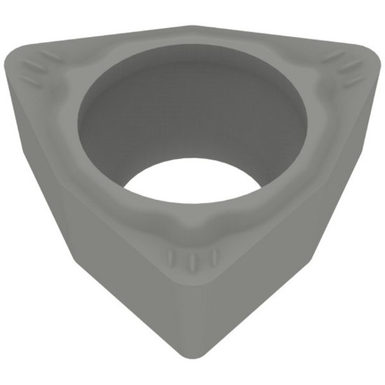 Picture of WCGT1.211FINE-SF TCM10 Ceratizit WCGT 020104FINE-SF TCM10 Trigon Positive Carbide 0.0160 0.41mm Radius Finishing, Semi Finishing