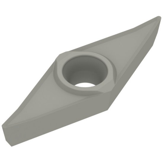 Picture of VCGT332FINE-27 H10T Ceratizit VCGT160408Fine 27 H10T 35.0° Positive Carbide 0.0310 0.79mm Radius Finishing, Semi Finishing