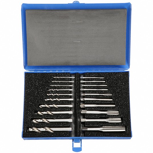 Picture of Chicago-Latrobe 12910 20Pc 118Deg Drill And Hand Tap Threading Taping