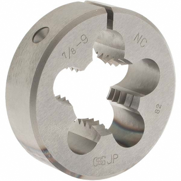 Picture of Cleveland C65966 7/8-9 2In Od HSS Round Adjustable Die Threading Die