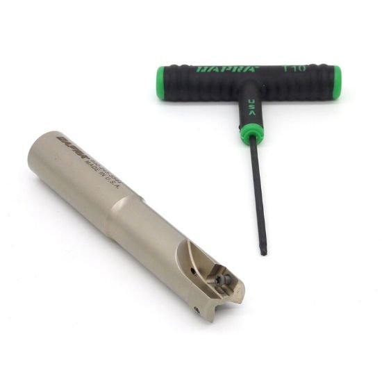 Picture of Dapra SSEM0750-0750-R45-2LC 90.0°, End Mill 0.750 Cutter Diameter Weldon 0.750 Shank 4.280 OAL 2 Flute