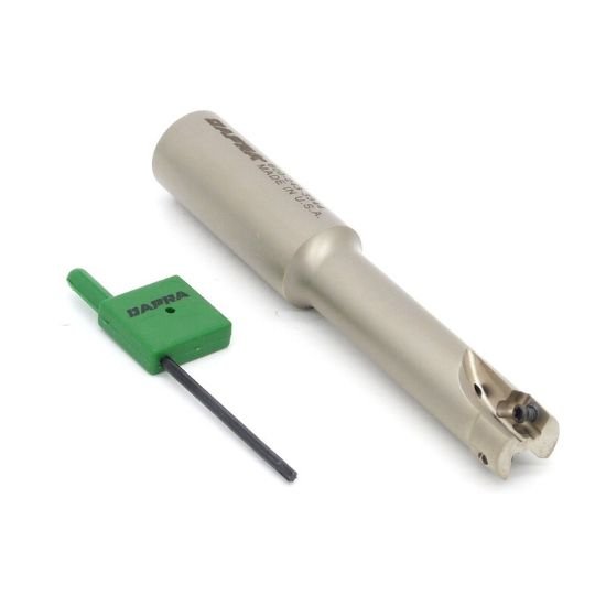 Picture of Dapra SSER0500-2000-R35-1 90.0°, End Mill 0.500 Cutter Diameter Weldon 0.625 Shank 3.910 OAL 1 Flute