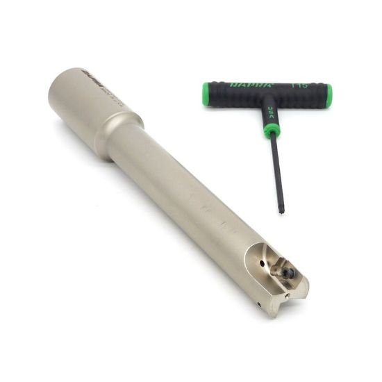 Picture of Dapra SSER0625-7000-SS-R35-2-WOf 90.0°, End Mill 0.625 Cutter Diameter Weldon 0.625 Shank 7.000 OAL 2 Flute