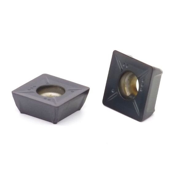 Picture of Dapra SXEH432-T DMP25-GLH Milling Insert Square 0.031 Corner Radius AlCrN