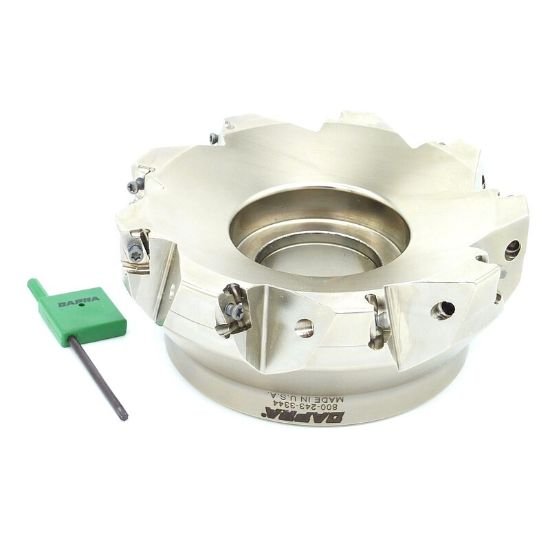 Picture of Dapra DSSSM-5000-1500-D45-9 90.0°, Face Mill 5.000 Cutter Diameter Face Mill 1.500 Shank 2.000 OAL 9 Flute