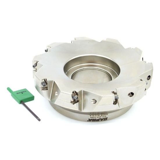 Picture of Dapra DSSSM-6000-2000-D45-10 90.0°, Face Mill 6.000 Cutter Diameter Face Mill 2.000 Shank 2.000 OAL 10 Flute