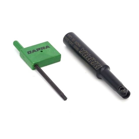 Picture of Dapra BNEM-0375-3500-OS Ball Mill,Back Draft 0.375 Cutter Diameter Weldon 0.500 Shank 3.500 OAL