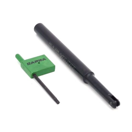 Picture of Dapra BNEM-0375-6000-OS Ball Mill,Back Draft 0.375 Cutter Diameter Weldon 0.500 Shank 6.000 OAL