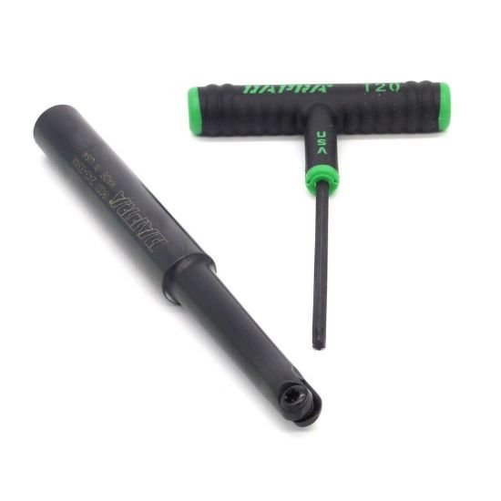 Picture of Dapra BNEM-0500-6000-OS Ball Mill,Back Draft 0.500 Cutter Diameter Weldon 0.625 Shank 6.000 OAL