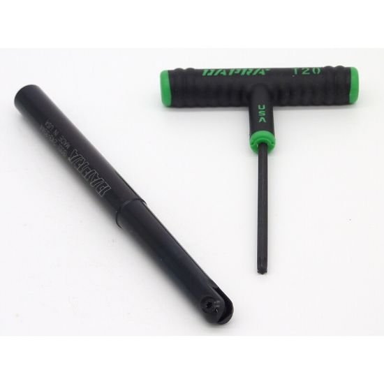 Picture of Dapra BNEM-0500-6000-SS Ball Mill,Back Draft 0.500 Cutter Diameter Weldon 0.500 Shank 6.000 OAL