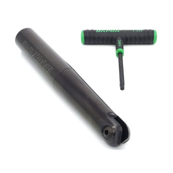 Picture of Dapra BNEM-1250-9000-SS Ball Mill,Back Draft 1.250 Cutter Diameter Weldon 1.250 Shank 9.000 OAL