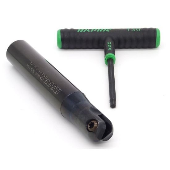 Picture of Dapra CC-BNEM-1250-9000-SS Ball Mill,Back Draft 1.250 Cutter Diameter Weldon 1.250 Shank 9.000 OAL