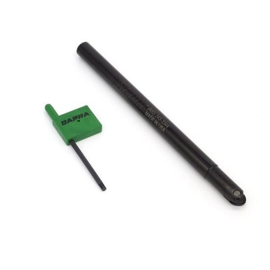 Picture of Dapra SBNEM-0500-7000-SS-12mm Ball Mill,Back Draft 0.500 Cutter Diameter Weldon 0.472 Shank 7.000 OAL