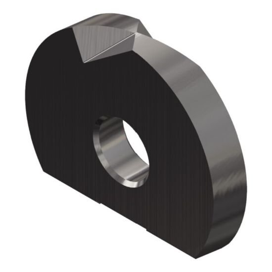 Picture of Dapra BNR1000-N-FPX Milling Insert Ball Mill 0.500 Corner Radius TiCN