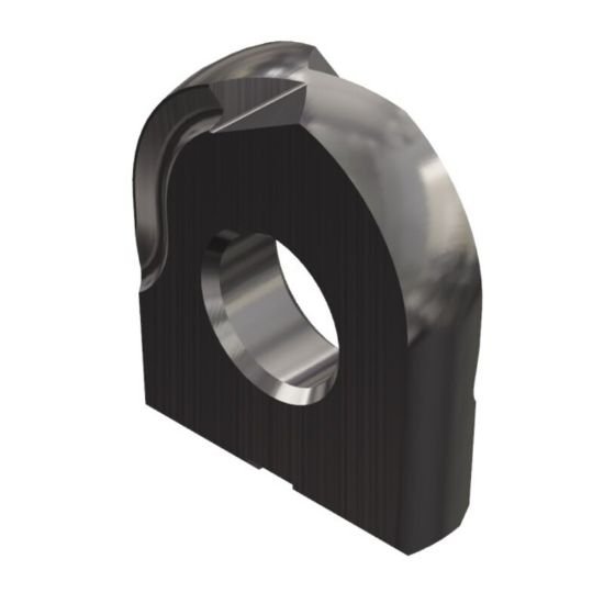 Picture of Dapra BNR500-CB-FP-GLH Milling Insert Ball Mill 0.250 Corner Radius AlCrN