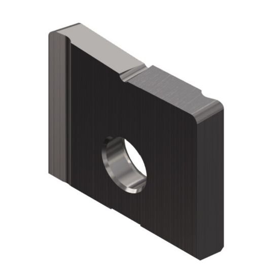 Picture of Dapra FBR-0500-CB-FP-GLH-R1/16 Milling Insert Flat Bottom 0.063 Corner Radius AlCrN