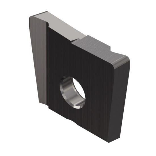 Picture of Dapra BDR750-CB-FPX-R1/16 Milling Insert Back Draft 0.063 Corner Radius TiCN