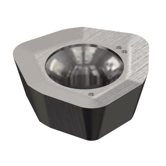 Picture of Dapra RF8-D DMK25 Milling Insert Square 0.062 Corner Radius