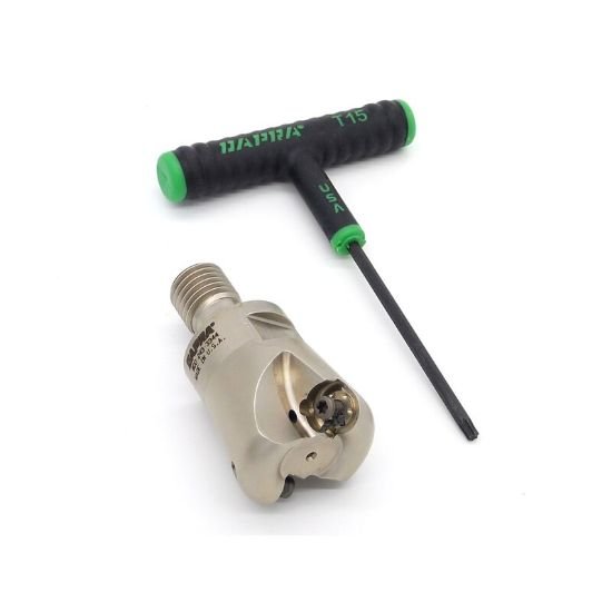 Picture of Dapra DTEM150-MOD-R4-2 Button Cutter,End Mill 1.500 Cutter Diameter Screw On M16 Shank 2 Flute