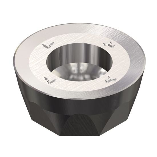 Picture of Dapra RPMH44-T DMK30-HP Milling Insert Round 0.250 Corner Radius AlCrN