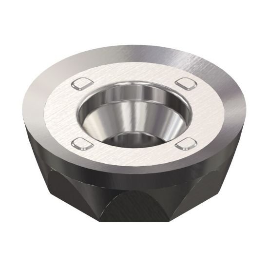 Picture of Dapra RPMH54-D DMK15-HP Milling Insert Round 0.312 Corner Radius AlCrN