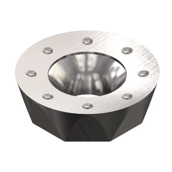 Show details for Dapra RDCH10-D DMK30 Milling Insert Round 0.197 Corner Radius Picture of Dapra RDCH10-D DMK30 Milling Insert Round 0.197 Corner Radius