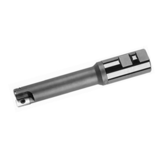 Picture of Dijet DBD-2125-S57.5-S150 Milling Cutter Backdraft 1.250 Cutter Diameter Weldon 1.500 Shank 10.19 OAL 2 Flute