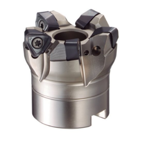 Picture of Dijet EXM-7300R-SM-125 Feed Mill,End Mill 3.000 Cutter Diameter Face Mill 1.250 Shank 2.500 OAL 7 Flute