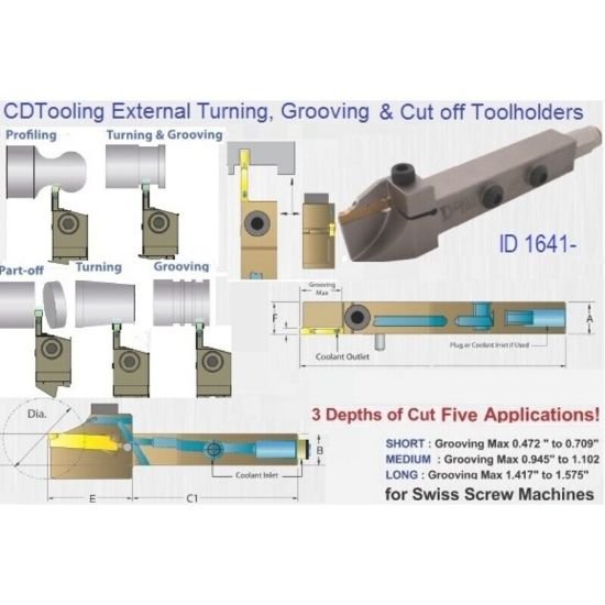 Picture of ADDN-TFR-1212-H20-12 Dorian 61012 Cut Off Stick Tool 0.4724 12.00mm Shank