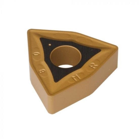 Picture of WNMG433 PER DPC25UT Dorian WNMG080412 PER DPC25UT Trigon Negative Carbide 0.0460 1.17mm Radius Medium, Semi Finishing