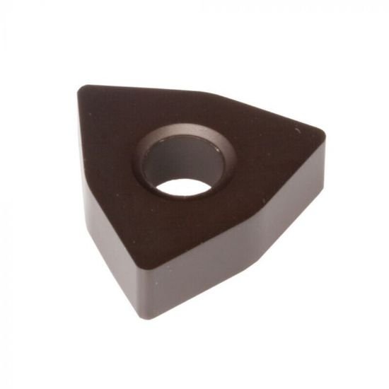 Picture of WNMA433 KEU DKC15RT Dorian WNMA080412 KEU DKC15RT Trigon Negative Carbide 0.0460 1.17mm Radius Medium, Semi Finishing