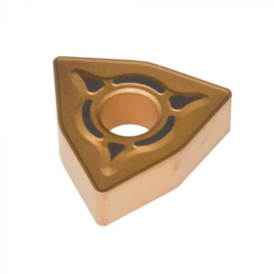 Picture of WNMG432 MER DMC30UT Dorian WNMG080408 MER DMC30UT Trigon Negative Carbide 0.0310 0.79mm Radius Medium, Semi Finishing