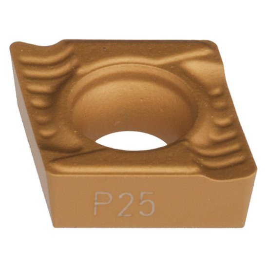 Picture of CCGT432-UEXL-DPC35RT Dorian CCGT120408-UEXL-DPC35RT 80.0° Positive Carbide 0.0310 0.79mm Radius Finishing, Semi Finishing