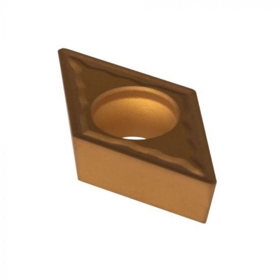 Picture of DCMT32.51-MEM-DMC30UT Dorian DCMT11T304-MEM-DMC30UT 55.0° Positive Carbide 0.0150 0.38mm Radius Medium, Semi Finishing