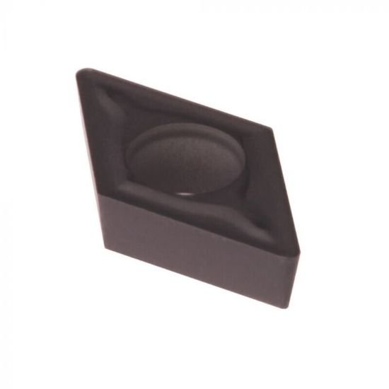 Picture of DCMT21.51-KEM-DKC10UT Dorian DCMT070204-KEM-DKC10UT 55.0° Positive Carbide 0.0150 0.38mm Radius Medium, Semi Finishing