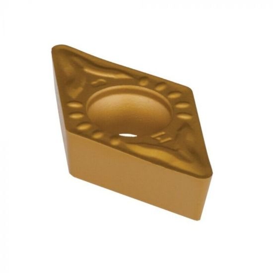 Picture of DCMT21.51-PEM-DPC25UT Dorian DCMT070204-PEM-DPC25UT 55.0° Positive Carbide 0.0150 0.38mm Radius Medium, Semi Finishing