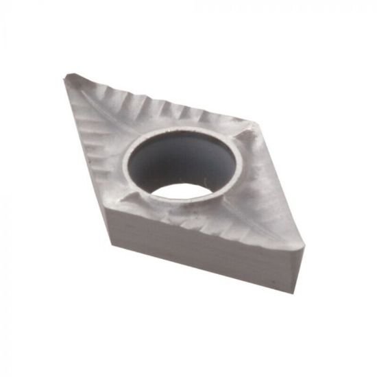 Picture of DCGT32.51-NFU-DNX10UT Dorian DCGT11T304-NFU-DNX10UT 55.0° Positive Carbide 0.0150 0.38mm Radius Medium, Semi Finishing