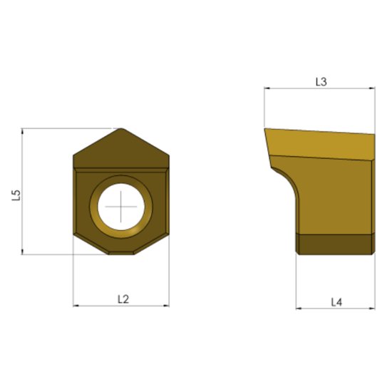 Show details for Dumont 99606 Indexable Tools Broaching Insert Picture of Dumont 99606 Indexable Tools Broaching Insert