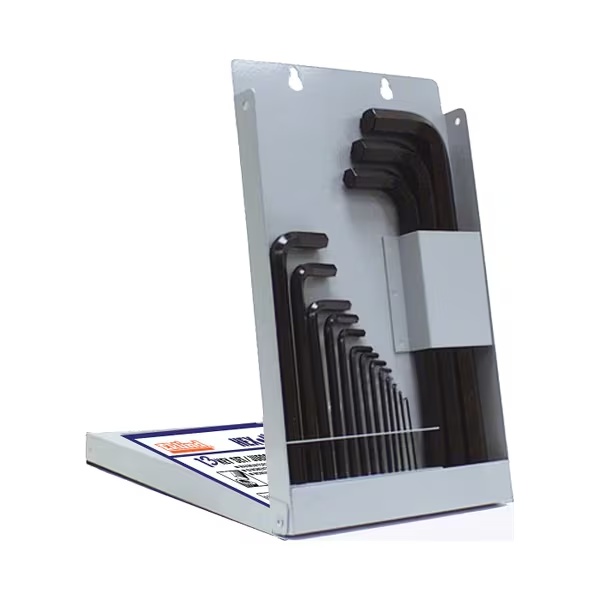 Picture of Eklind 13613 Hand Tools Allen Wrench 1.3mm-17mm L Ball Allen Wrench Set