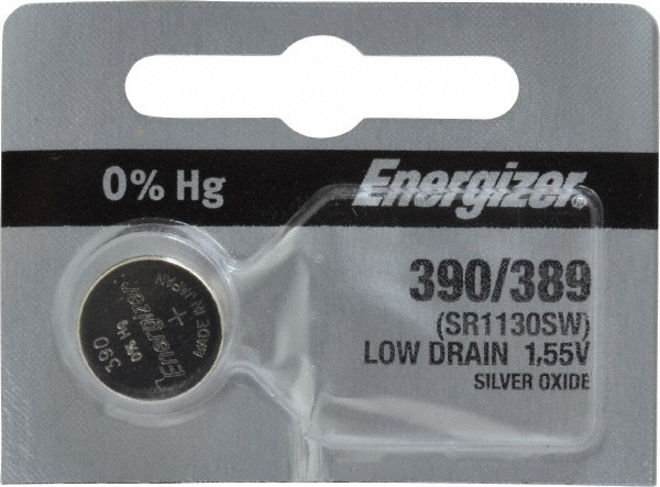 Picture of Energizer 390-389Tz Silver Oxide Coin Battery