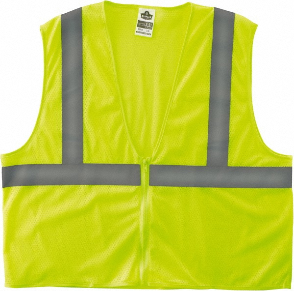 Picture of Ergodyne 20995 8205Z L/XL ZipPER LIME VEST