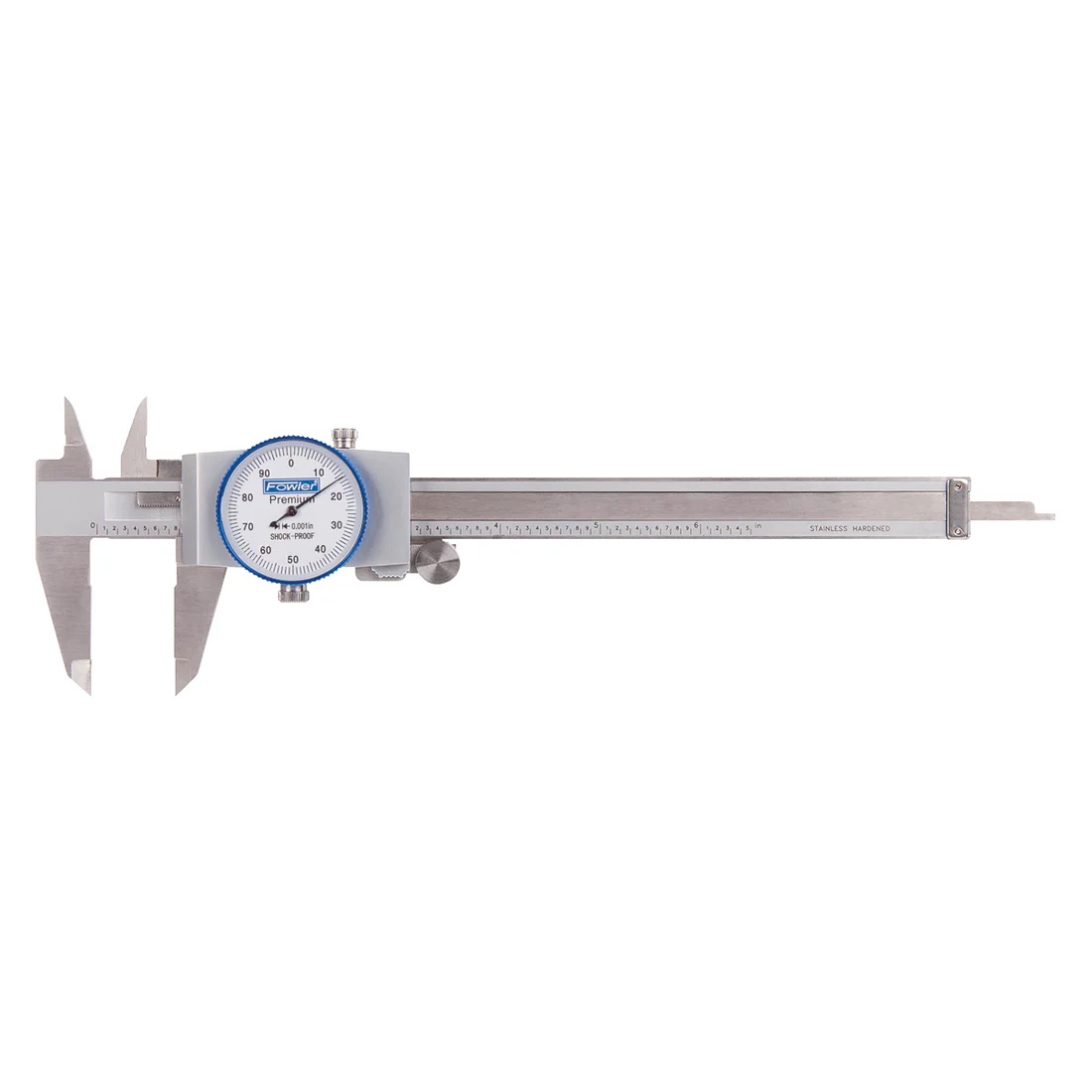Picture of Fowler 0-6" WhiteFace Machinist Grade Dial Caliper 52-008-706-0