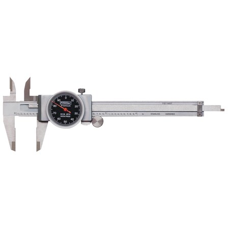 Picture of Fowler 0-4" BlackFace Machinist Grade Dial Caliper 52-008-714-0