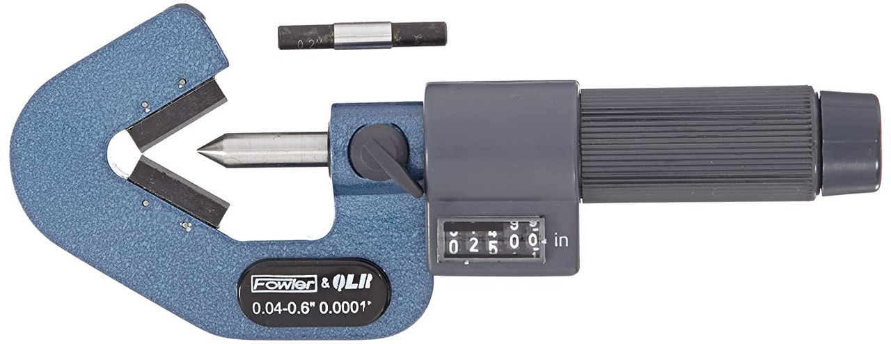 Picture of Fowler 522111420 V-Anvl Mic 3Fl .2-.8"