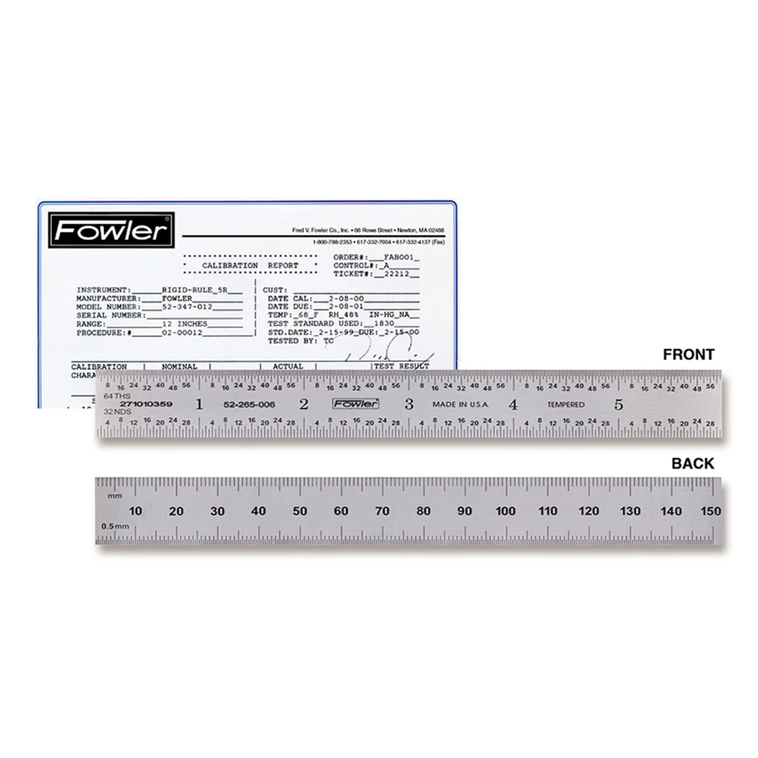 Picture of Fowler 522660180 18"/450mm RG MAG.Rule