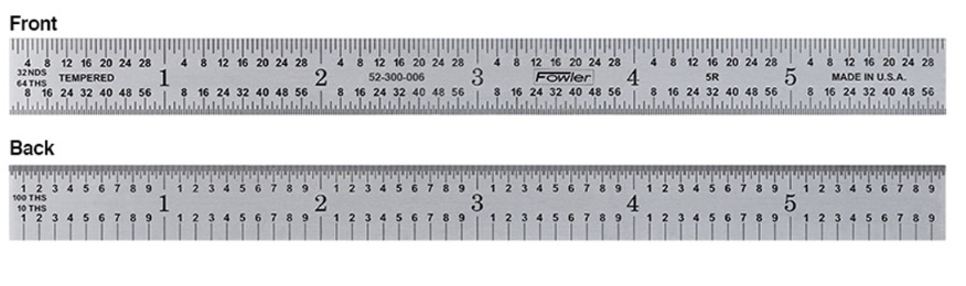 Picture of Fowler 523000360 Rule Flex 5R 36In